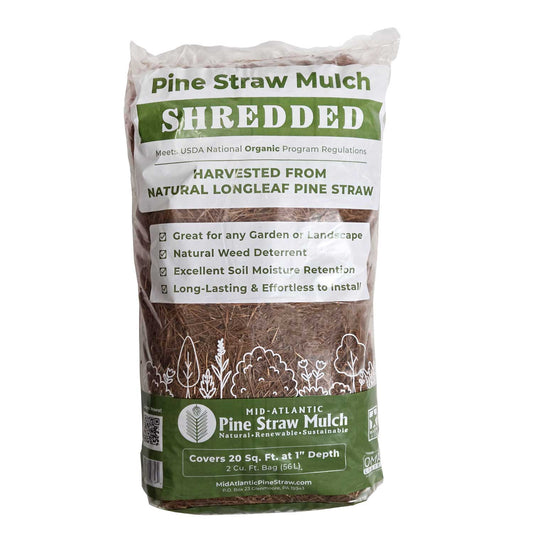 Shredded Pine Straw Bag of Mulch Thumbnail